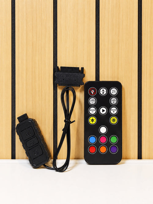 5V ARGB adapter, wired controller and RGB remote